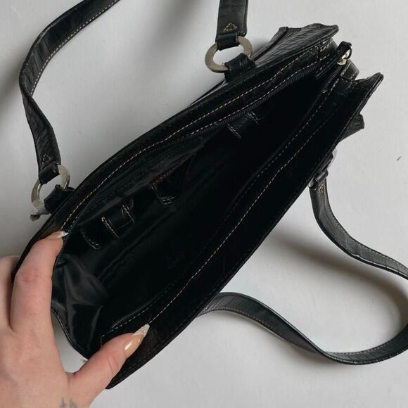 Y2K Tommy Hilfiger black shoulder bag - Picture 6 of 8